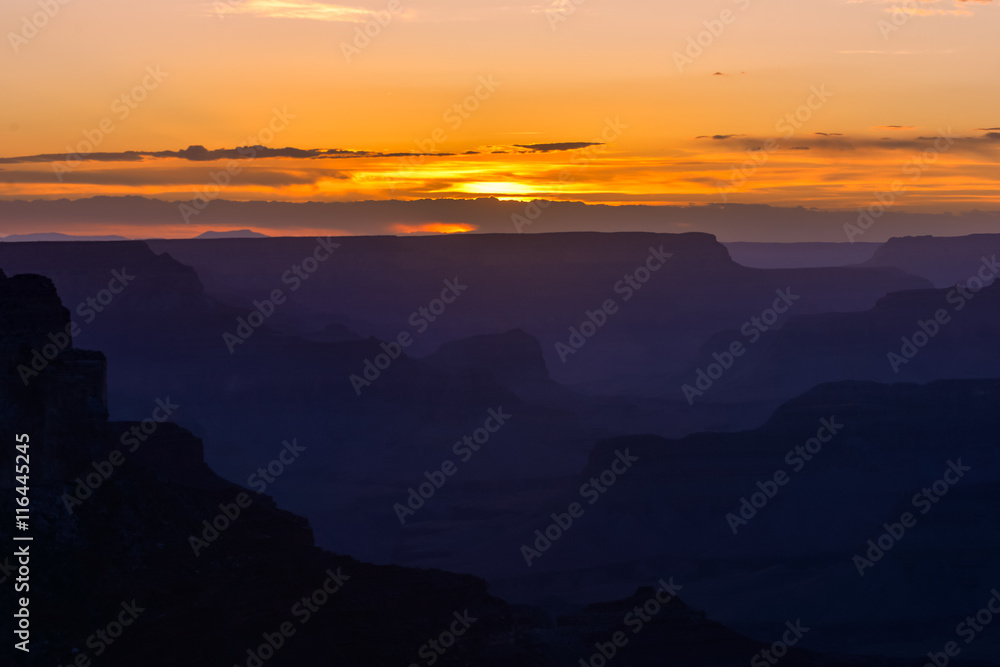 Scenic view of Grand Canyon Scenic view of Grand Canyon