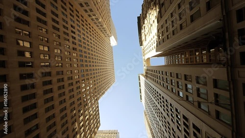 new york city skyline scenery background. skyscrapers buildings landmarks