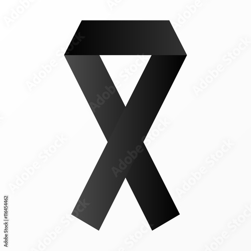 ruban de deuil origami