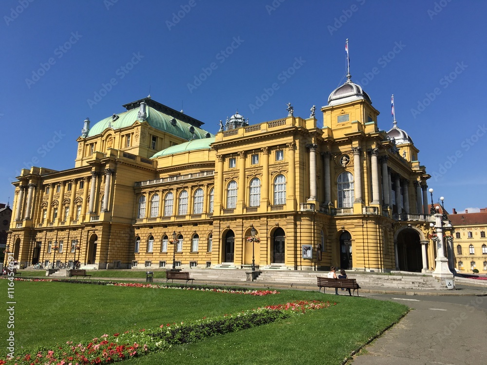 Obraz premium Croatian National Theatre