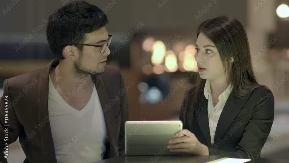 caucasian women talking to asian man about business caucasian women talking to asian man about business