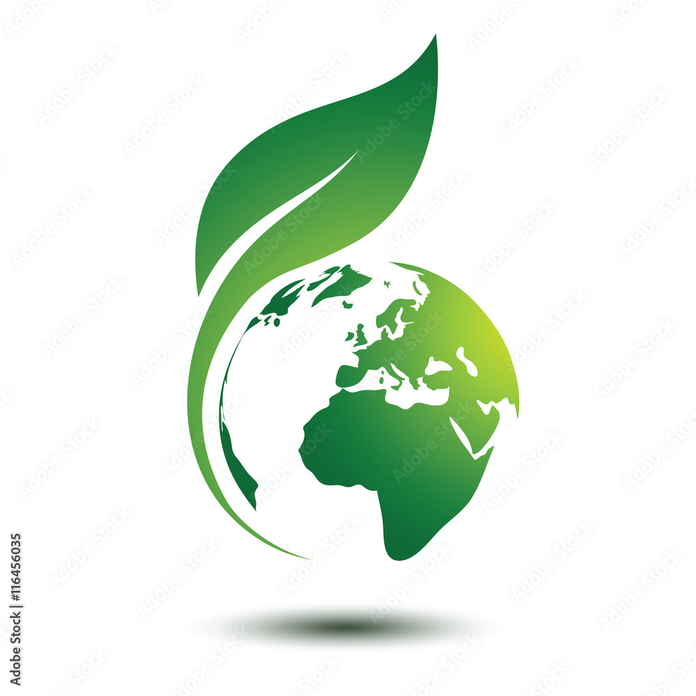 Green earth vector Green earth vector