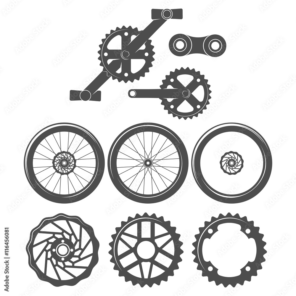 mountain bike badges, logo and labels mountain bike badges, logo and labels