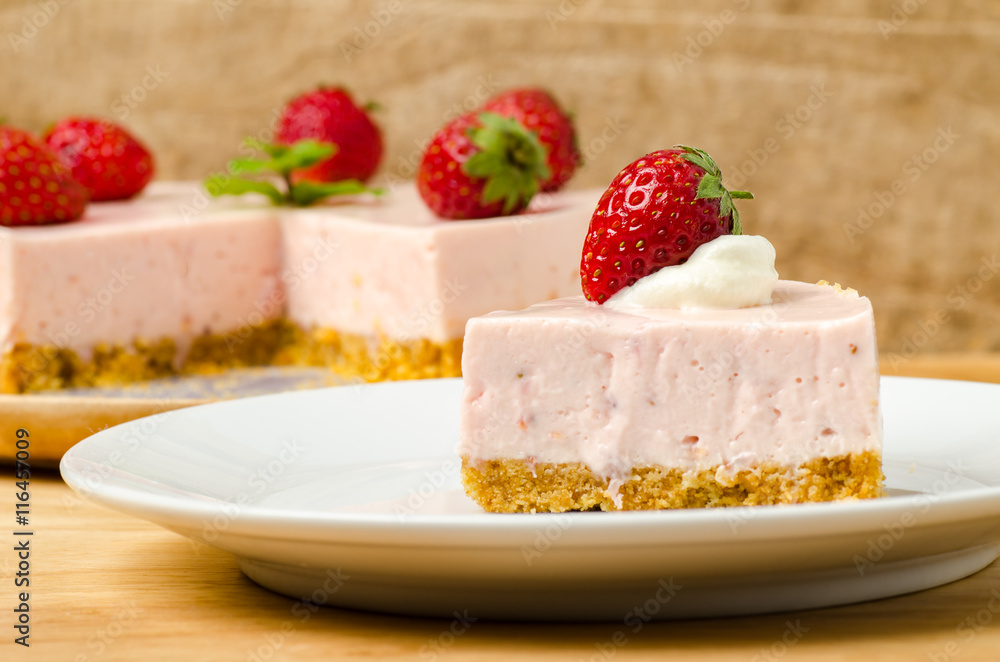Strawberry cheesecake Strawberry cheesecake
