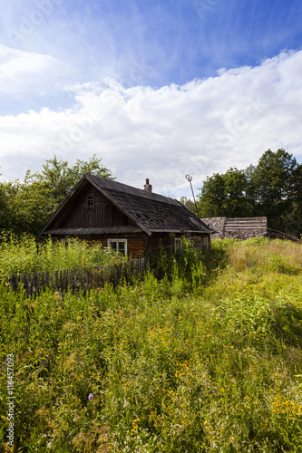 abandoned house, Belarus.