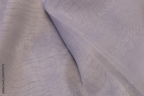 This is a photograph of Gray Polyester fabric