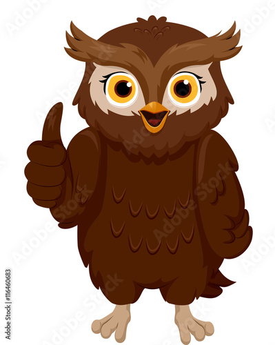 Owl Thumbs Up