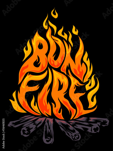 Bonfire Text