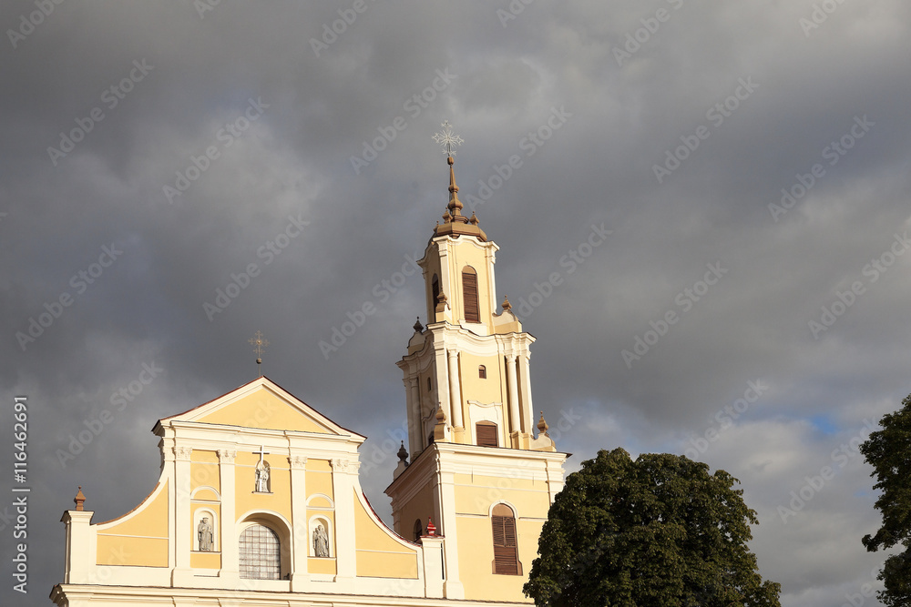 Fototapeta premium Catholic Church, Grodno