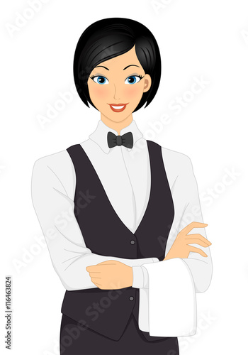 Girl Waitress