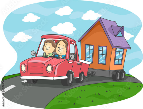Mobile Home Couple