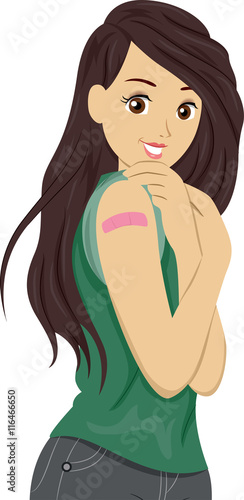 Teen Girl Vaccine Health