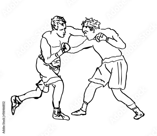 Boxing fight design © THM