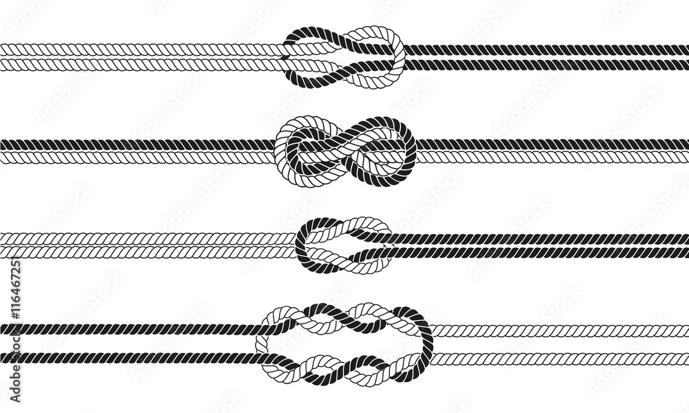 Sailor knot dividers set. Sailor knot dividers set.