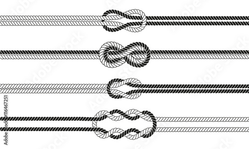 Sailor knot dividers set.