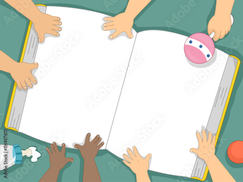 Baby Book Background
