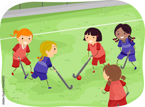 Stickman Girls Field Hockey