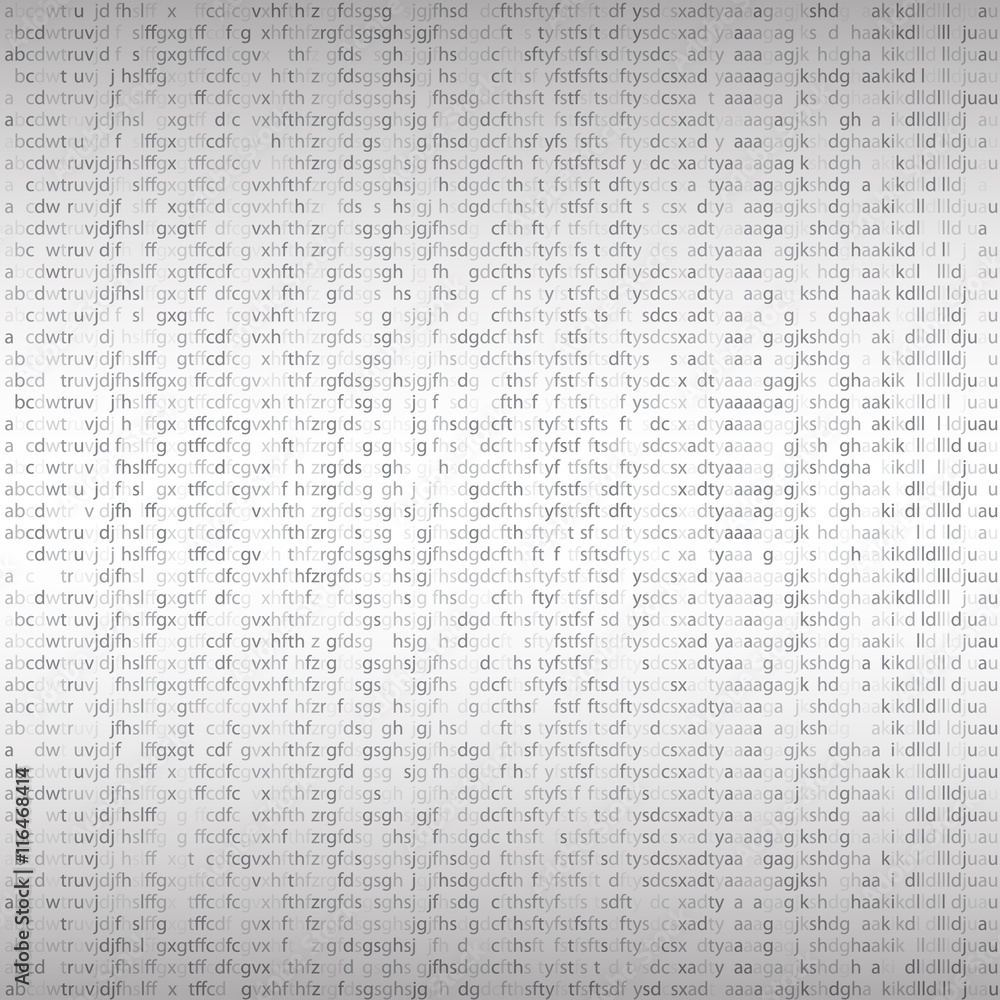 Seamless texture. Random letters, symbols computer code. Binary Code, Algorithm binary, data code. Vector illustration