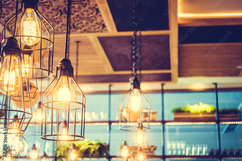 Obraz premium Vintage light lamp