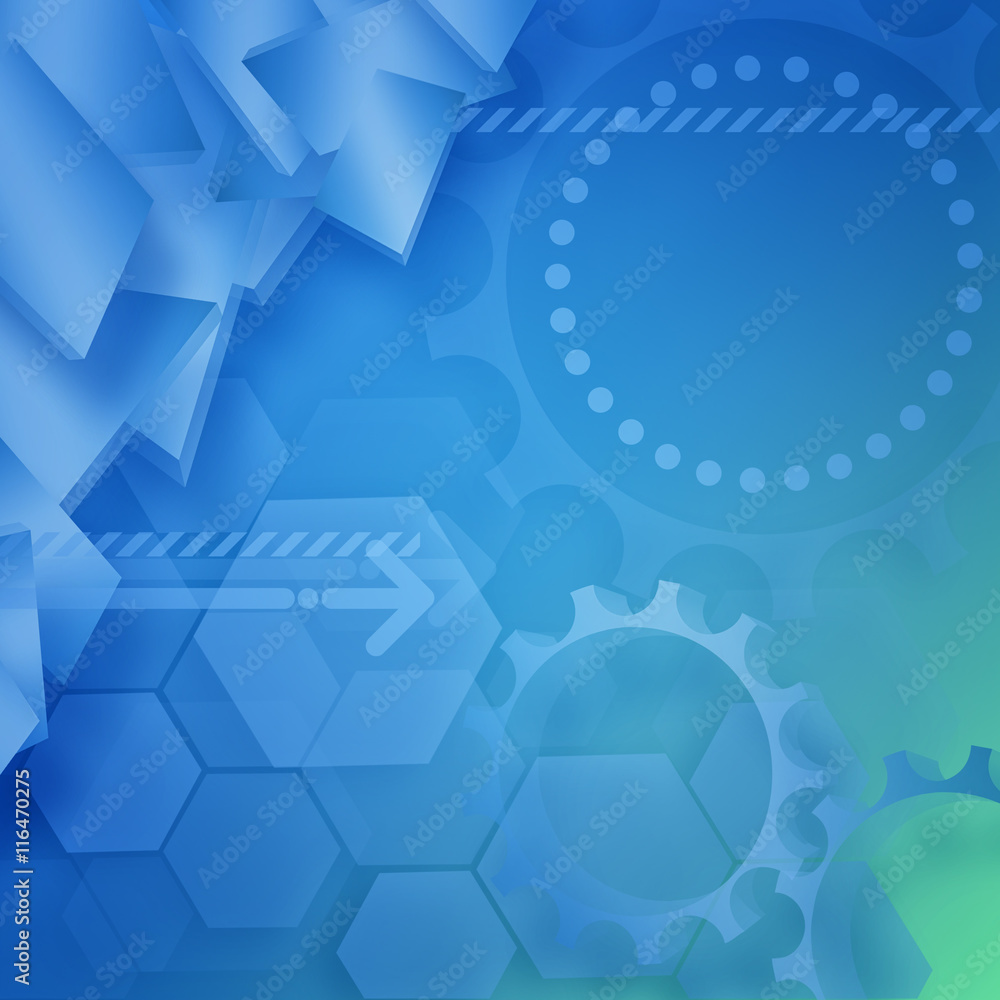 Blue Abstract Technology Background Blue Abstract Technology Background