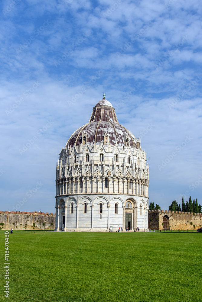 battistero di Pisa, toscana, italia