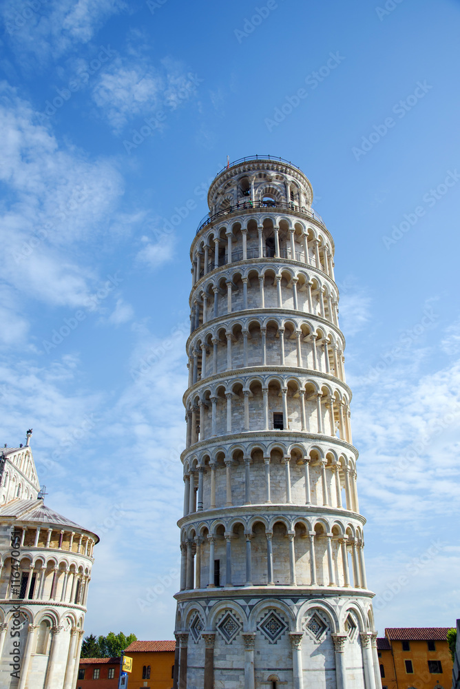 torre pendente di Pisa, toscana, italia