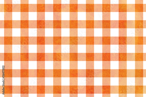 Orange checked texture.