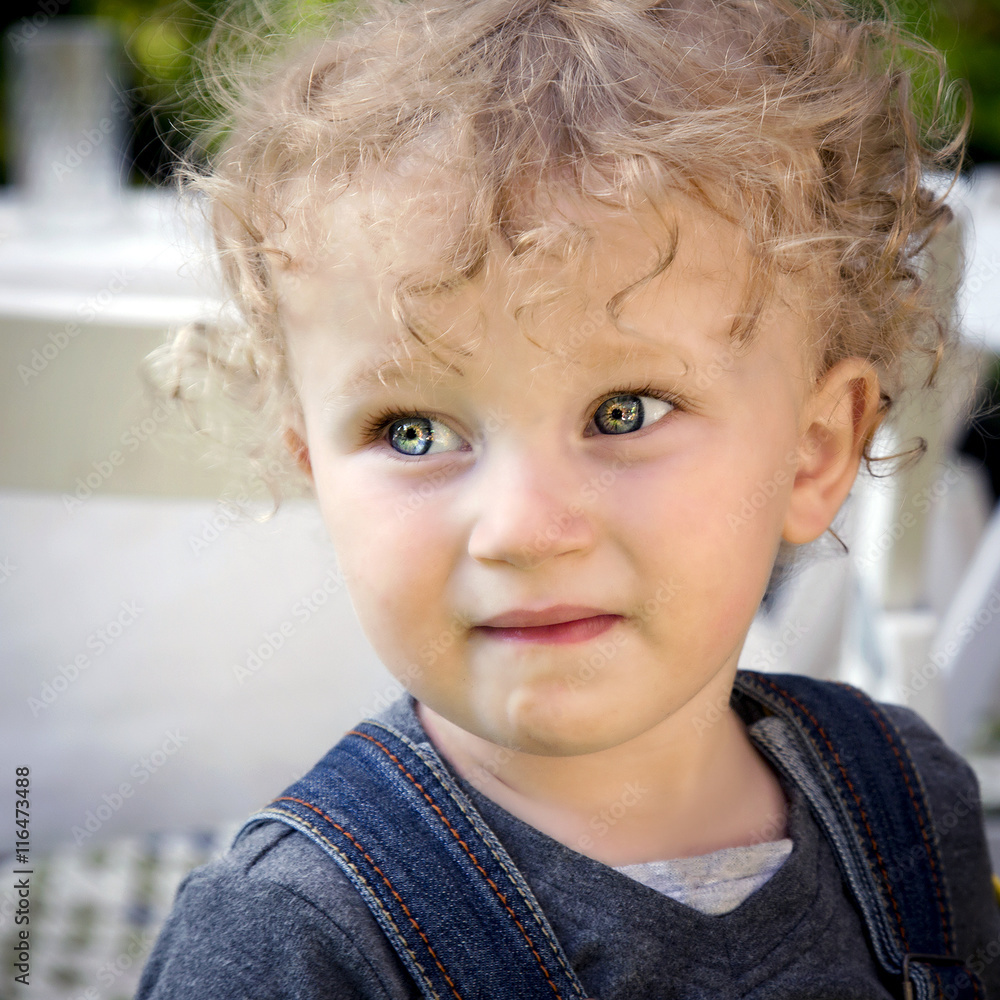 Portrait of the beautiful little boy. Selective soft focus. Portrait of the beautiful little boy. Selective soft focus.