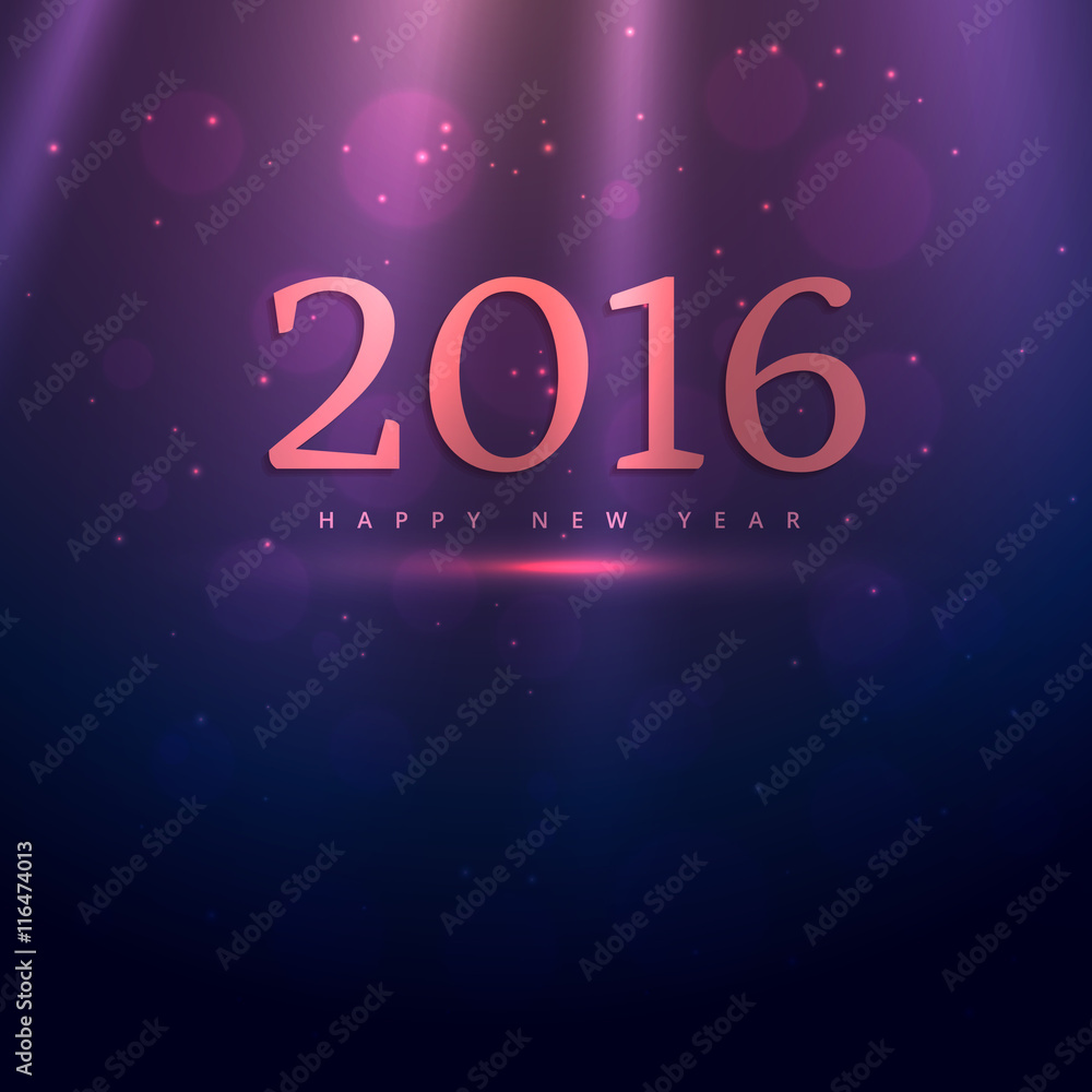 happy new year 2016 with rays