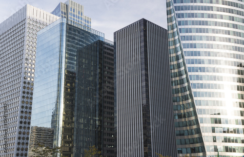 Skyscrapers in Paris. Finacial center in paris