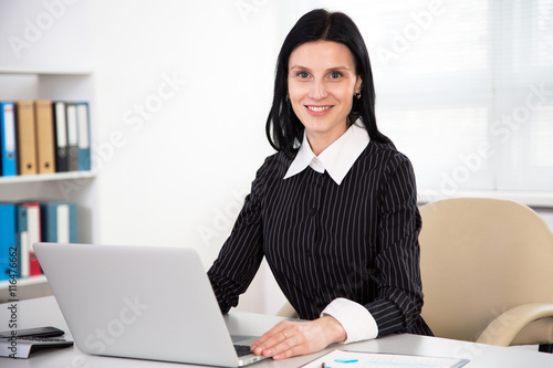 Business woman in the office