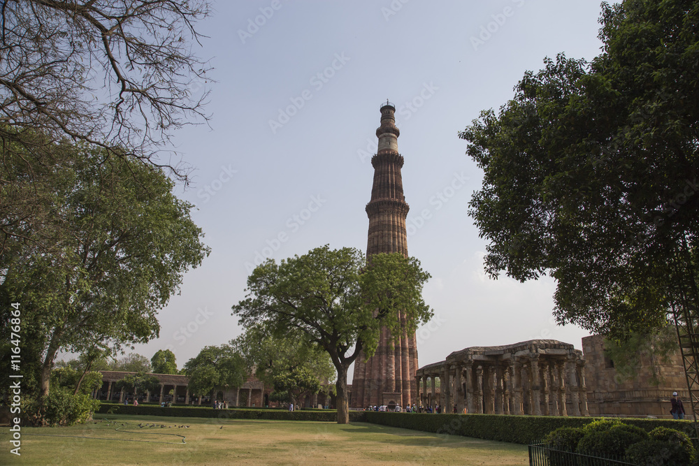 Qutub Minar Tower, Delhi India