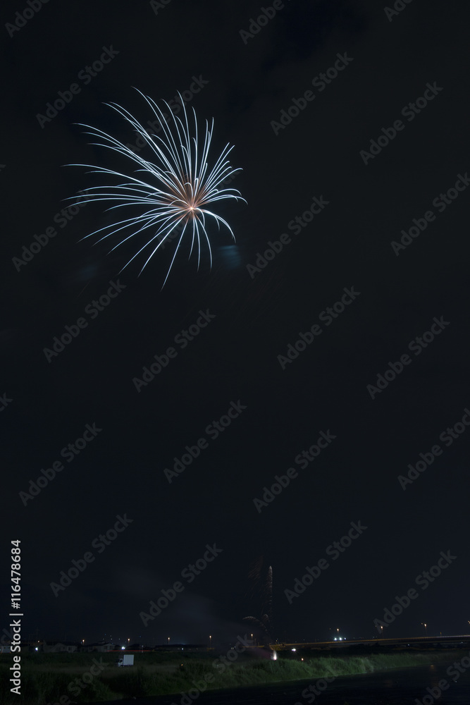 fireworks(ISAWA ONSEN,JAPAN)