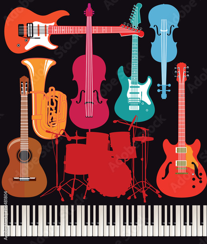 Musikalische Musikinstrument