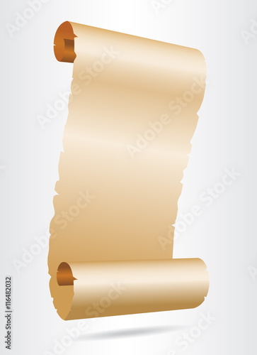 Old blank paper script.