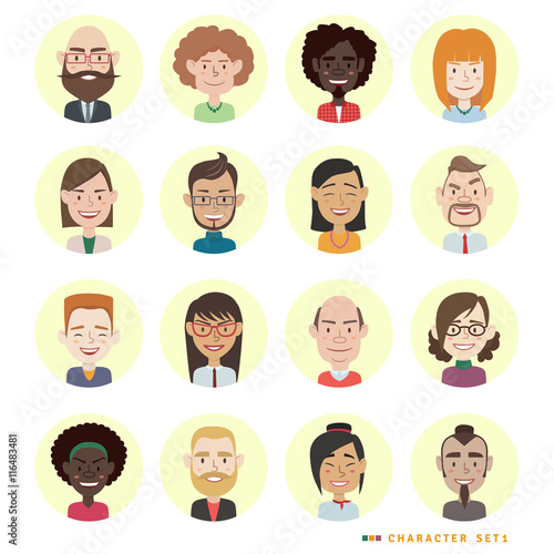 People avatars collection © Maryco