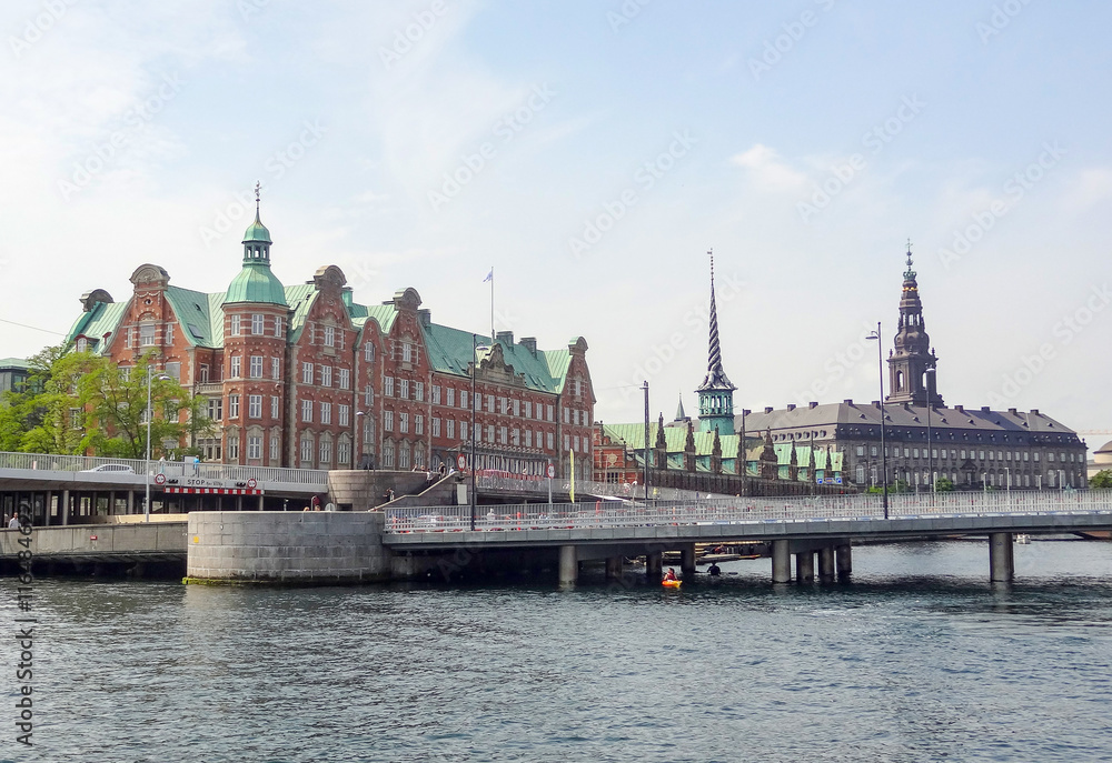 waterside scenery in Copenhagen