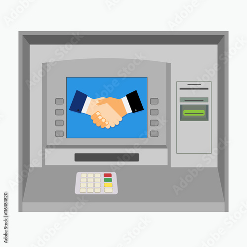 ATM teller machine