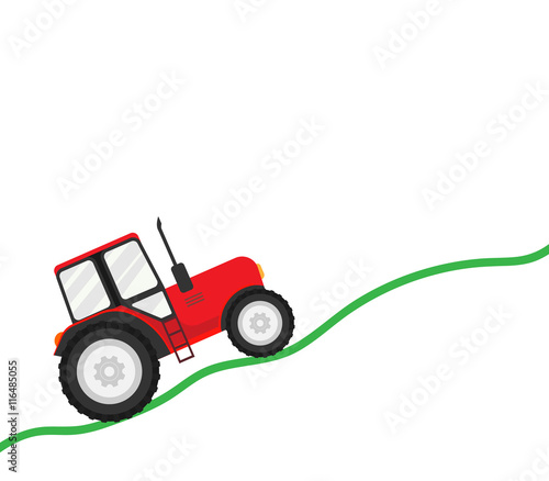 Trial tractor