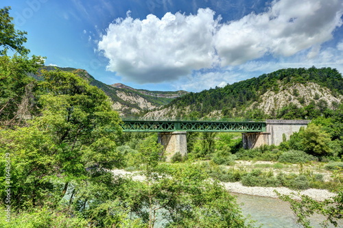 Eisenbahnbrücke über die Drome