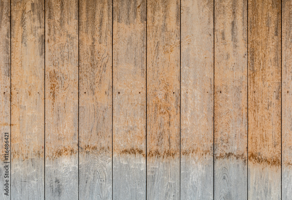 Obraz premium Old wooden wall