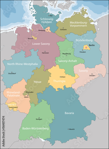 Map of Germany