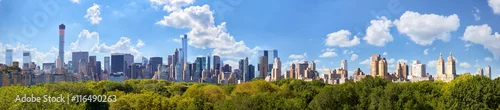 Obraz Panorama panoramę Manhattanu z Central Parku w Nowym Jorku