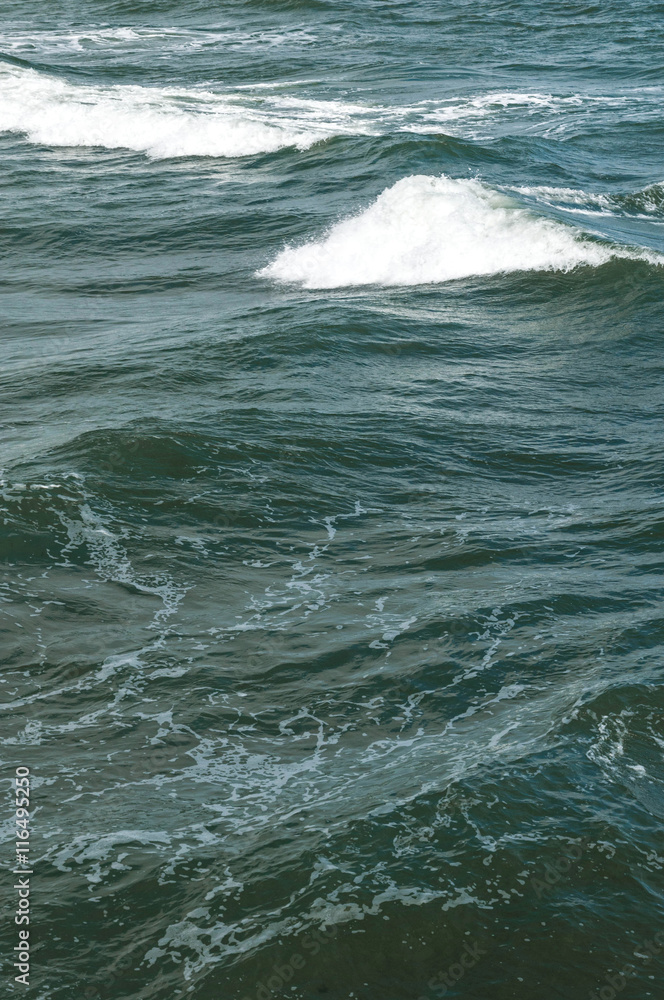 Ocean waves, water background with copy space Ocean waves, water background with copy space