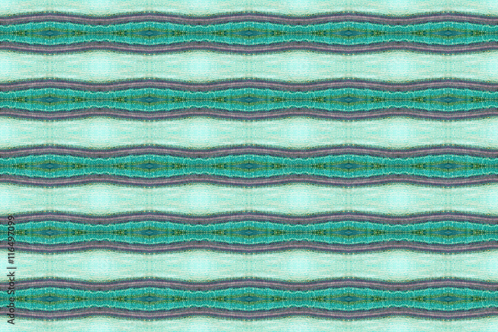 Wavy Lines Seamless Pattern Mosaic