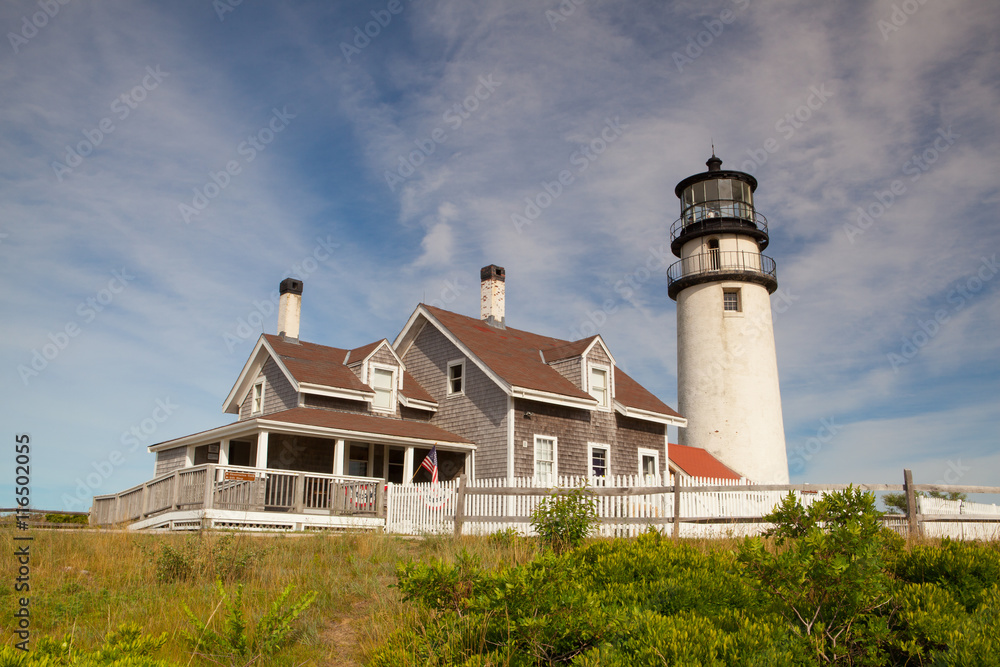 The Highland Light on the Cape Cod, Massachsetts, USA The Highland Light on the Cape Cod, Massachsetts, USA