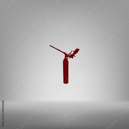 Foam gun icon