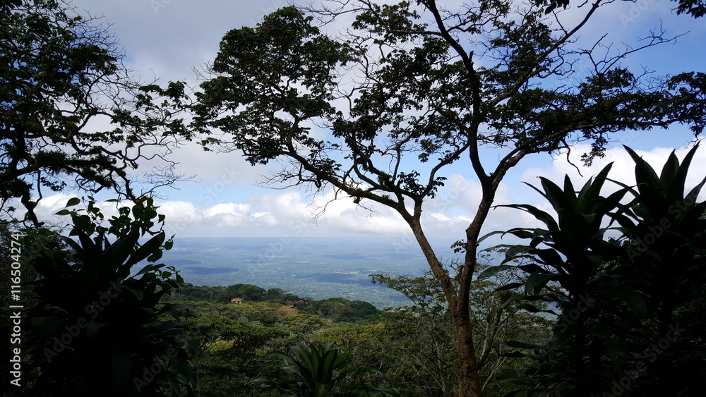 View from Mombacho volcano