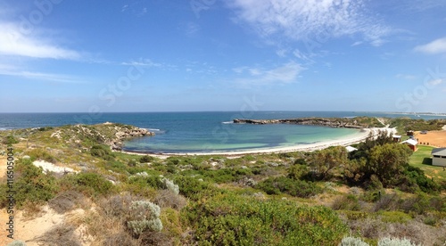 Jurien Bay Beach Panorama photo