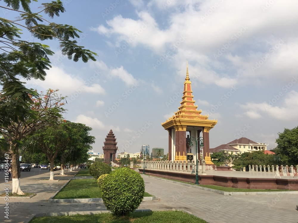 Statue of King Father Norodom Sihanouk